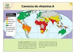 OMS estima deficiencia de vitamina A.