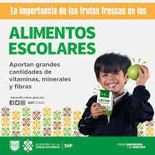 Alimentos escolares, para alumnos de escuelas publicas.