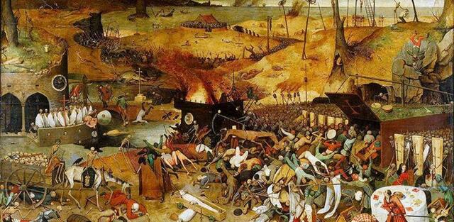 La gran epidemia de peste y la guerra de los Cien Años.