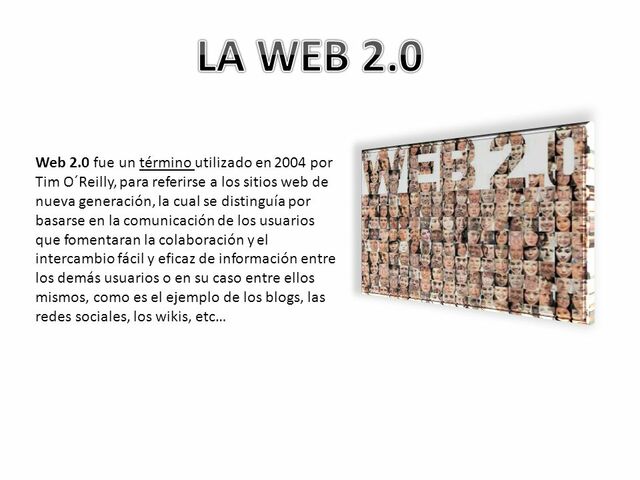 Término Web 2.0