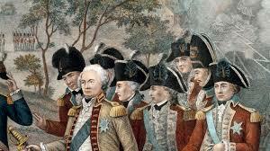 American colonists refuse to serve under British commander.