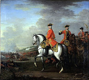 William Pitt guides the British