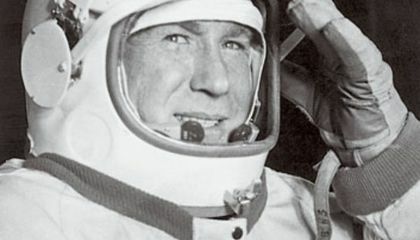 First man to do an EVA by USSR