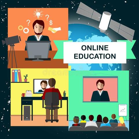 Educación vía online.