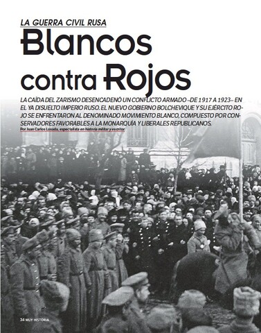 FINALIZA LA GUERRA CIVIL RUSA