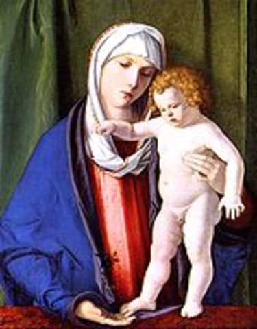 Madonna and Child By Giovanni Bellini