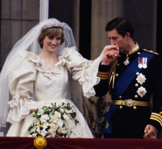 Matrimonio del principe Carlo con Diana Spencer