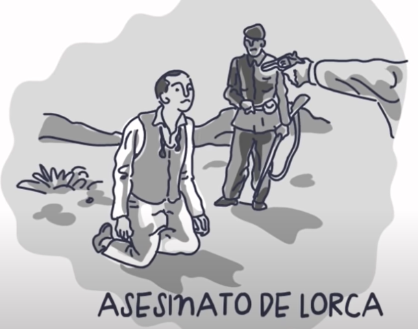 Federico García Lorca es fusilado