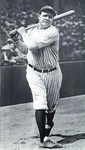 Babe Ruth became the first player to hit 60 homeruns in one year