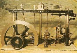 MAQUINA DE VAPOR POR JAMES WATT