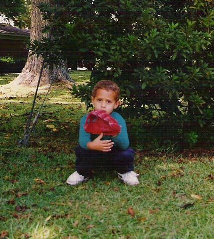 Playing Catch with my dad