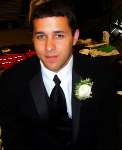 Me at my brother's wedding