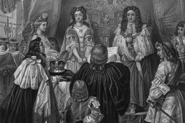 Giuramento di Maria Stuart e Guglielmo III d’orange