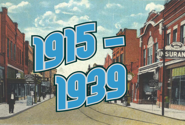 1915-1939: THE LOG BOOM