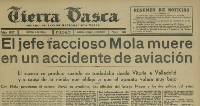 MORT DEL GENERAL MOLA