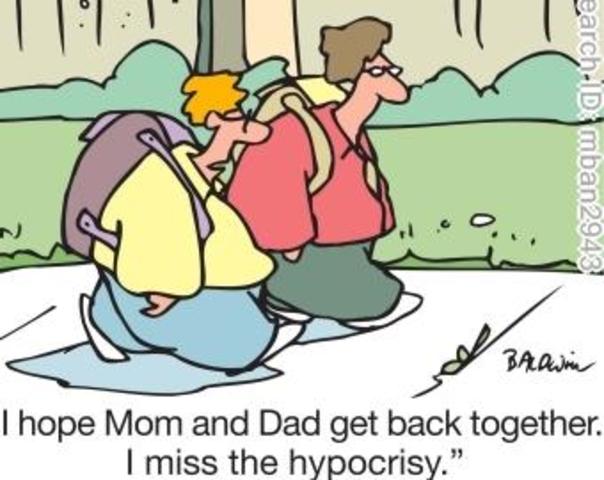 My parents got divorced and my dad moved to Birmingham, AL.