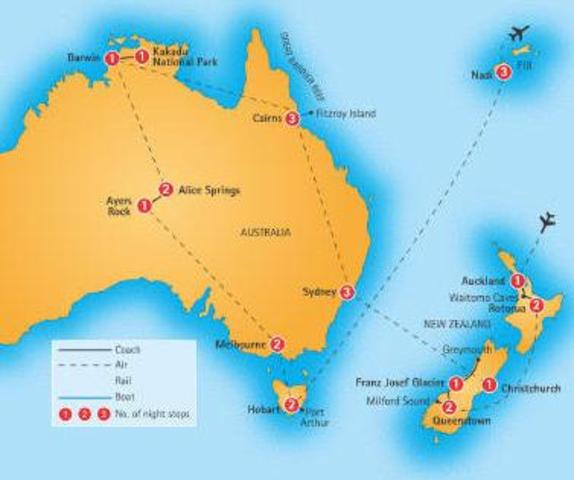 Before the start of my senior year, I went to Australia, New Zealand, and the Fiji Islands with the Symphonic Orchestra again.