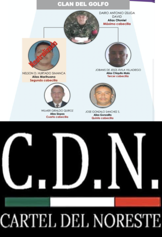 Alianza del Clan del Golfo con el Cártel del Noreste