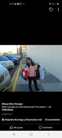 Nacimiento de hija menor