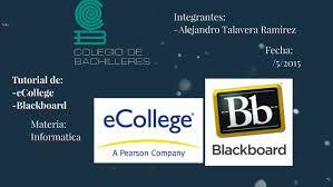 Ecollegue y blackboard