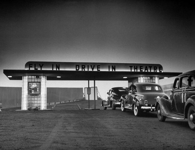 A new way to watch a movie; The Drive-Thru: 1950s+1960s