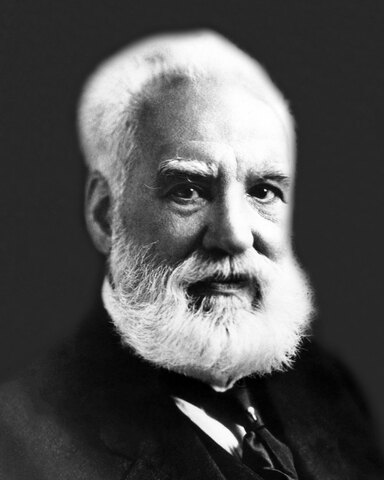 Defensor do oralismo Alexandre Graham Bell