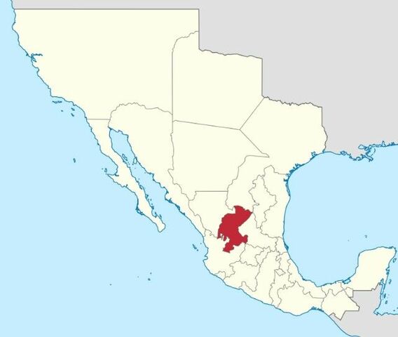 Se establece el territorio de Aguascalientes.