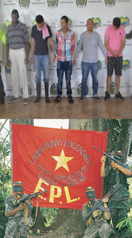 Alianza entre Los Puntilleros y el Ejército Popular de Liberación