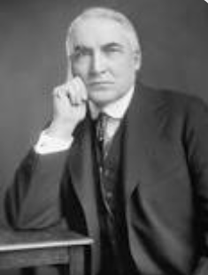 Warren Harding elected president