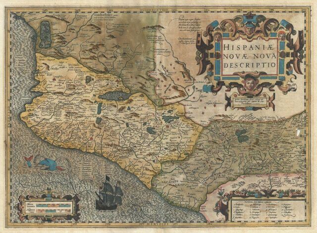 Mapa de Hondius y Mercator.