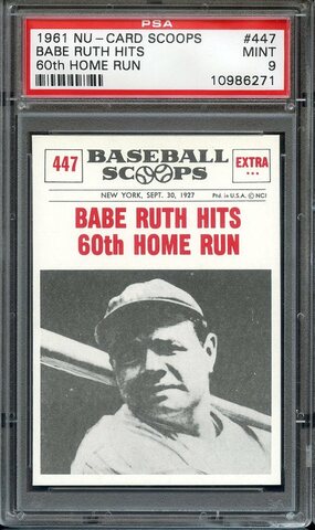 Babe Ruth Hits 60th Home Run