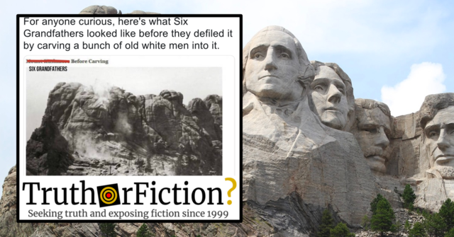 Sculpture at Mount Rushmore begins