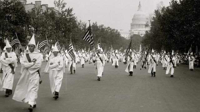 KKK march