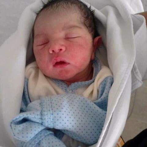 Nacimiento de su segundo hijo: Victor Cruz