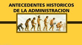 Timeline: Antecedentes históricos de la administración