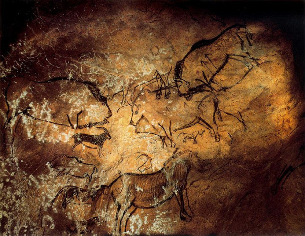 Dibujos en el paleolítico