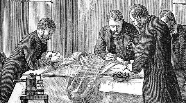 Los hallazgos en la medicina por Aristóteles.