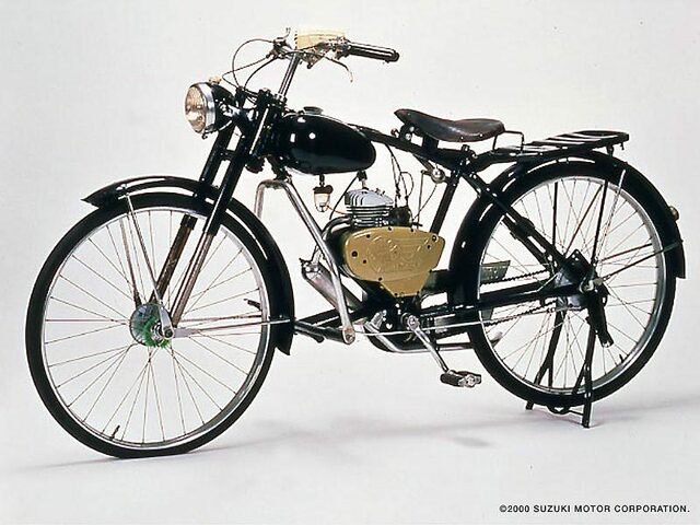 Primera moto de Suzuki