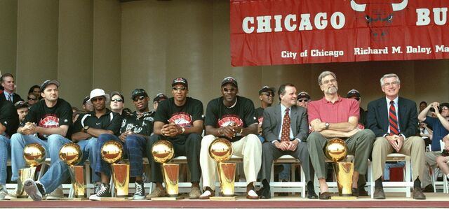 Celebración del repeat the three.peat