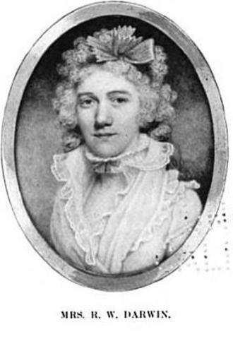 Muerte de su su madre, Susannah Darwin