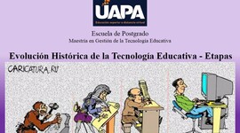Timeline:  Evolución Histórica de la Tecnología Educativa - Etapas