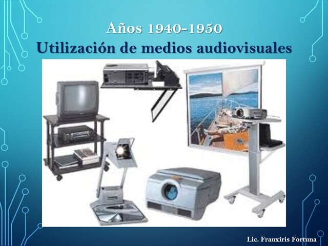 Utilización de medios audiovisuales