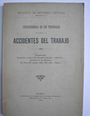 Se crea en España el Instituto de Reformas Sociales