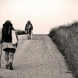 Comenzó su peregrinación como cristiano