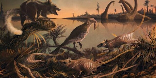 Primeros mamíferos - 200 MLN YRS AGO