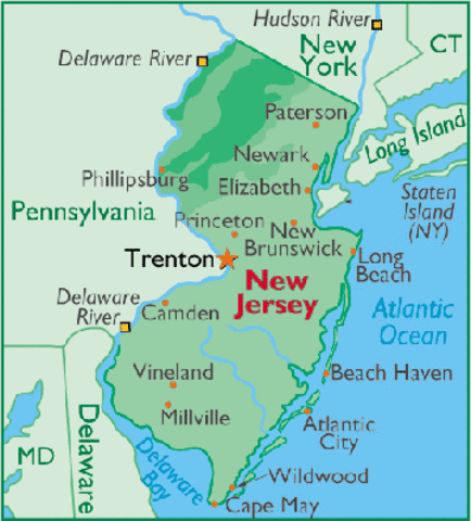 New Jersey became a royal colony