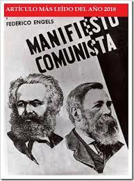 Publicación de El manifiesto comunista.