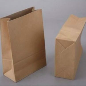 Primera producción comercial de bolsas de papel