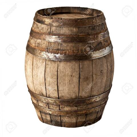 Barril de madera