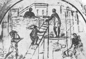 Durante la primera revolucion industrail se fabricaban en forma manual, por lo que eran necesarios hombres diestros y hábiles.